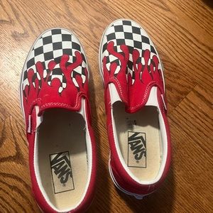 Woman’s special edition vans size 8.5, worn twice